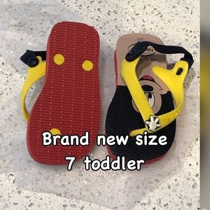 Toddler Micky Mouse Havaianas brand new